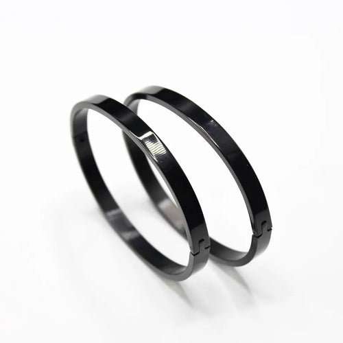 MANHUSS Signature Lock Karha – Premium Stainless Steel Men’s Bracelet